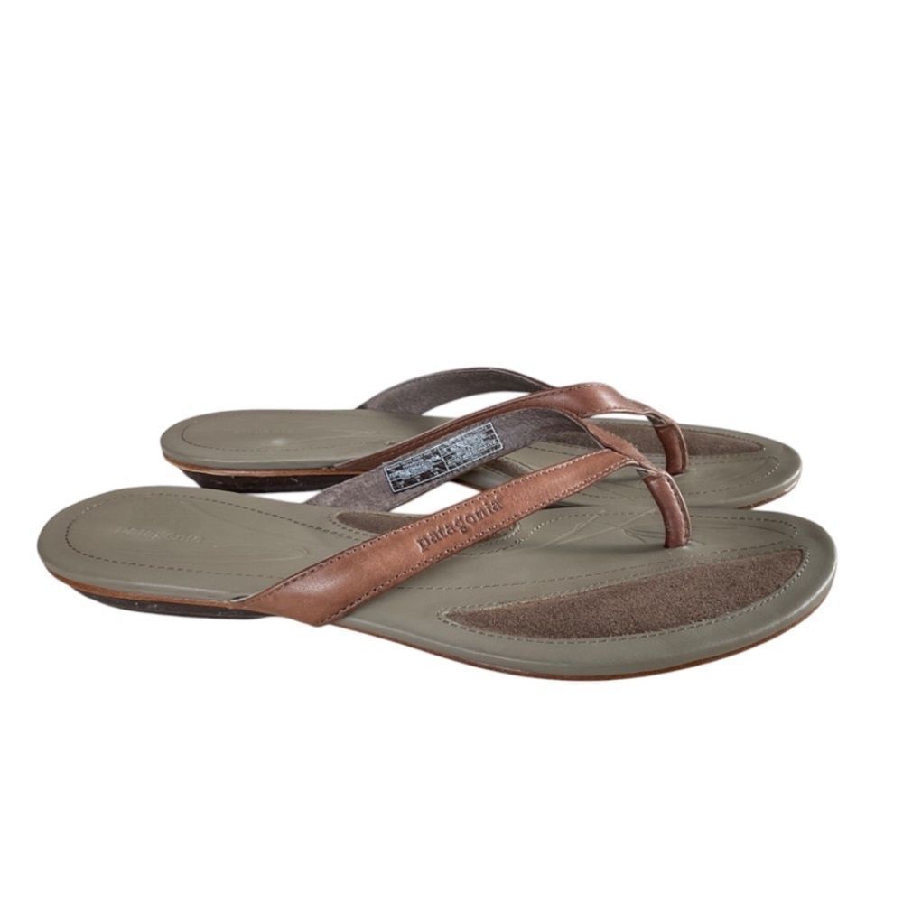 Patagonia Women's Bandha‎ Leather Thong Sandals